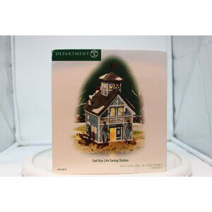 Dept 56 New England Village - Salt Bay Life Saving Station